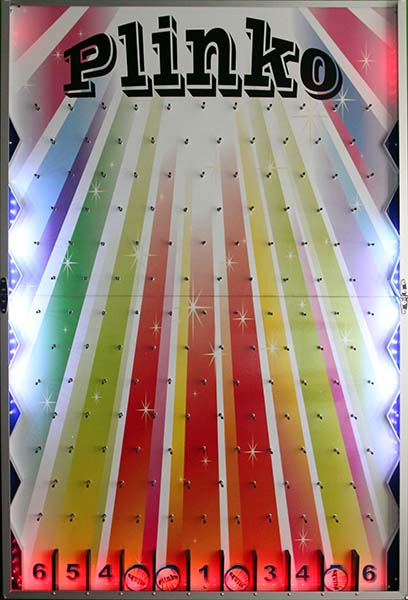 Plinko disc drop game